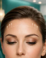 لیفت پیشانی برای رفع خطوط افقی و ایجاد توازن در فرم صورت در کلینیک Tehran VIP