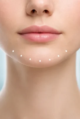 بعد از تزریق فیلر چانه