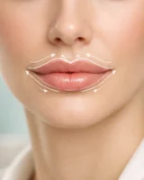 کانتورینگ و فرم‌دهی لب با فیلر هیالورونیک به روش طبیعی و حرفه‌ای