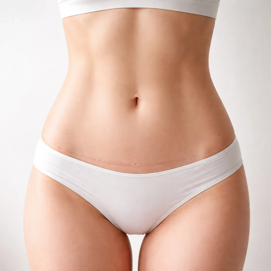 فرم متعادل شکم پس از جراحی لیفت شکم