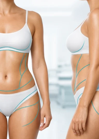 کانتورینگ بدن چیست؟ لیپوماتیک یا فیلر بادی؟