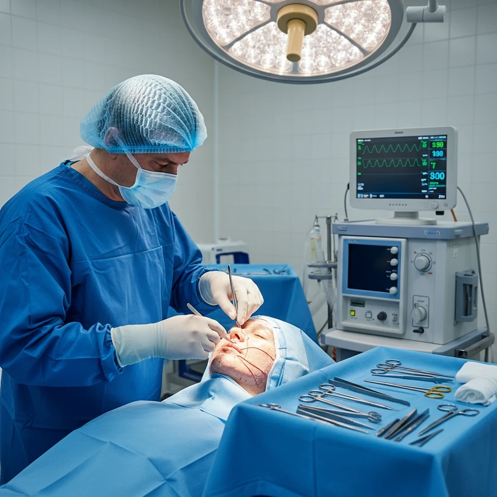 مراحل انجام سوپرلیفت صورت به صورت مرحله‌به‌مرحله