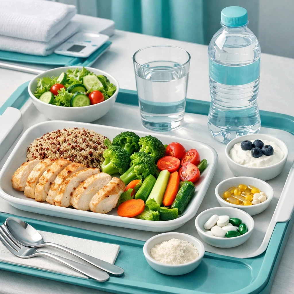 تغذیه مناسب بعد از لیپوماتیک شکم و پهلو