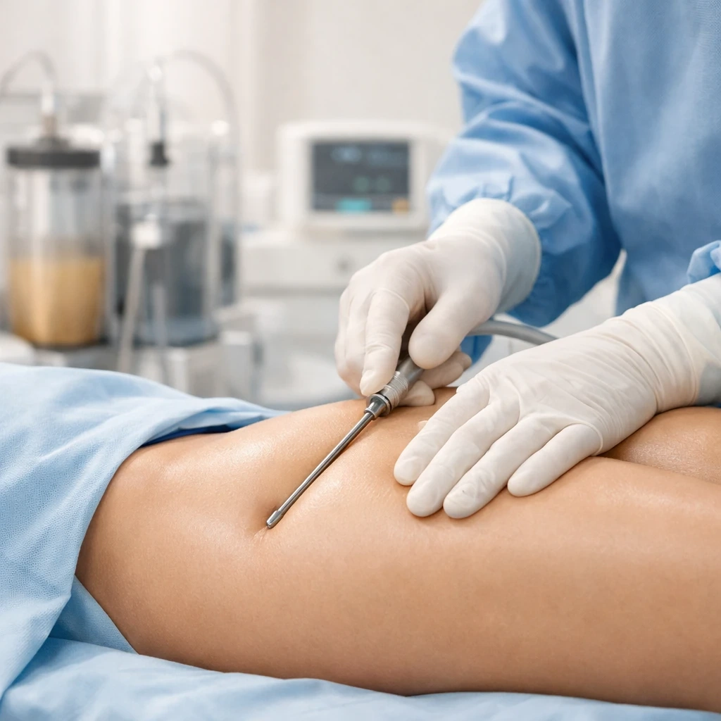 فرآیند انجام لیپو ران با تکنیکهای پیشرفته در محیط کلینیکی