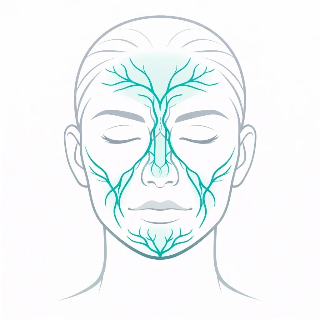 نواحی پرخطر صورت برای انسداد عروقی بعد از تزریق فیلر