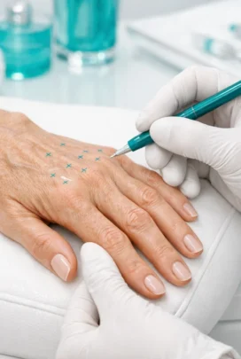  قبل از فیلر دست