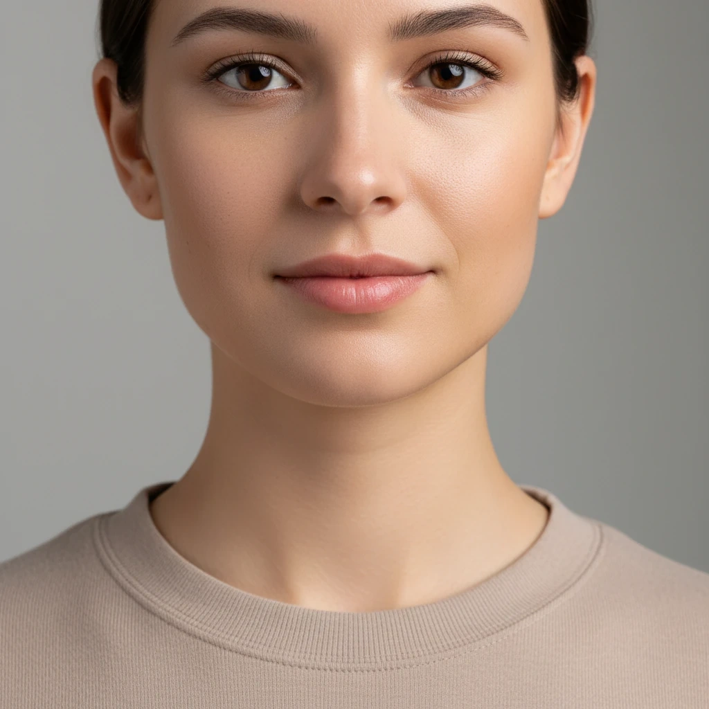 نتیجه نهایی لیپو غبغب و زاویه‌سازی فک و گردن