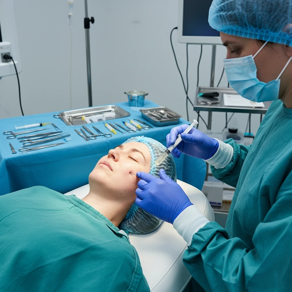 مراحل انجام تزریق چربی به صورت به صورت مرحلهبهمرحله