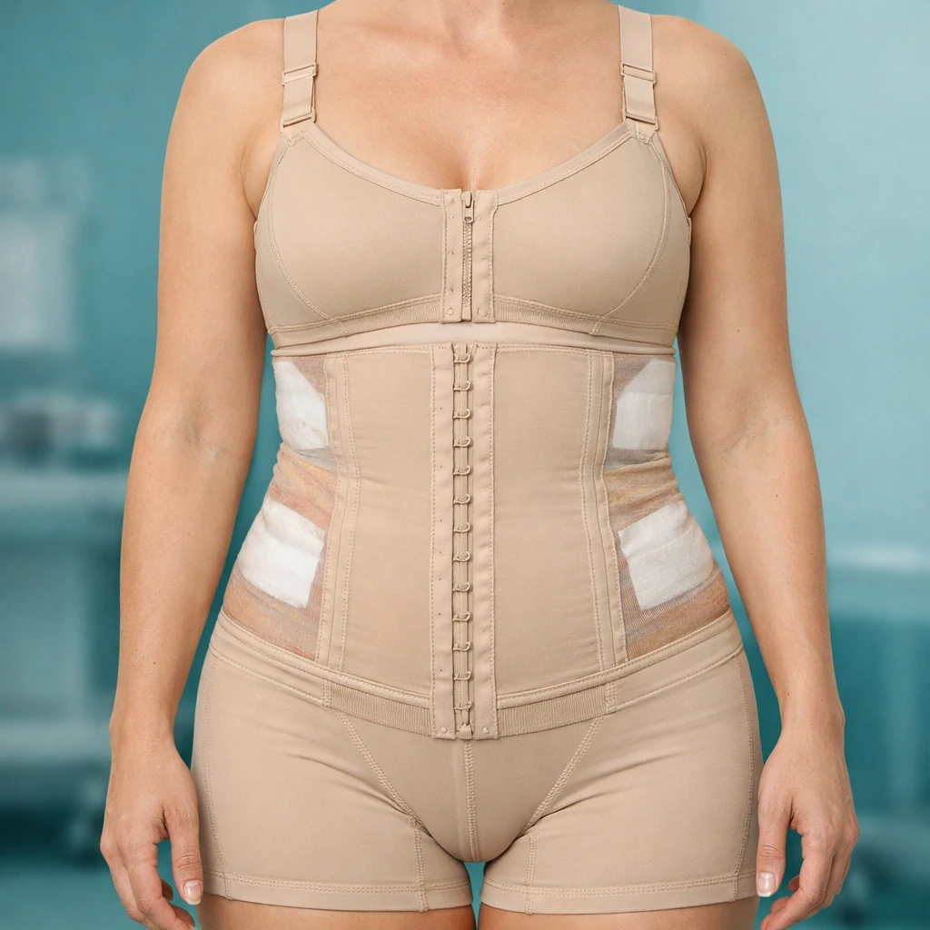 استفاده از گن بعد از لیپوماتیک شکم و پهلو