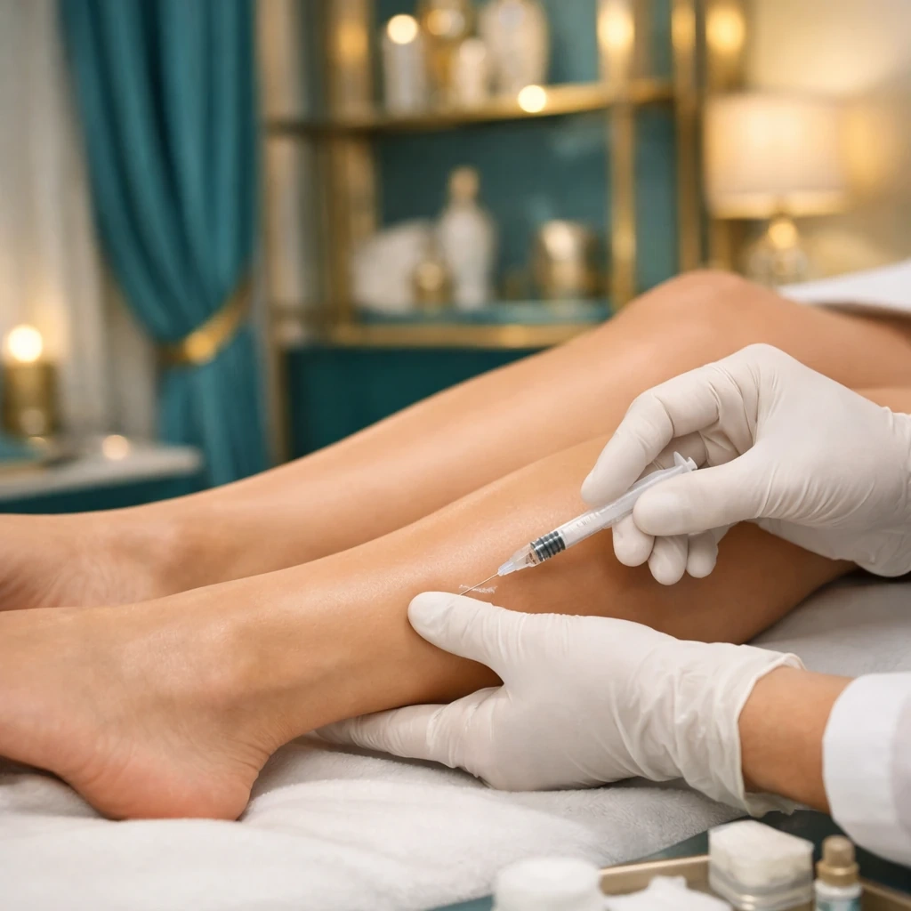 تزریق فیلر ساق پا در محیط حرفه‌ای و لوکس Tehran VIP Clinic