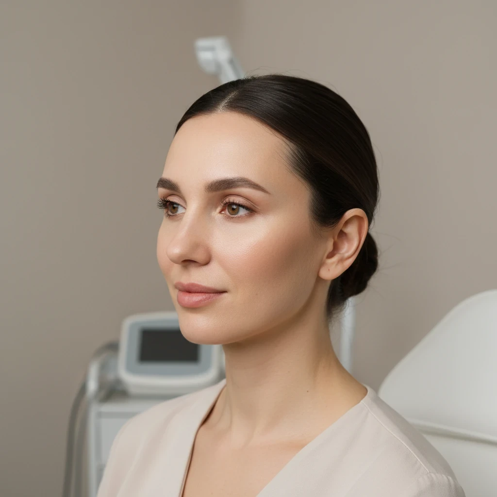 نتیجه نهایی فیلر گونه به صورت طبیعی