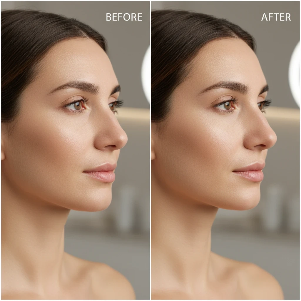 بهبود نیمرخ صورت با فرمدهی چانه