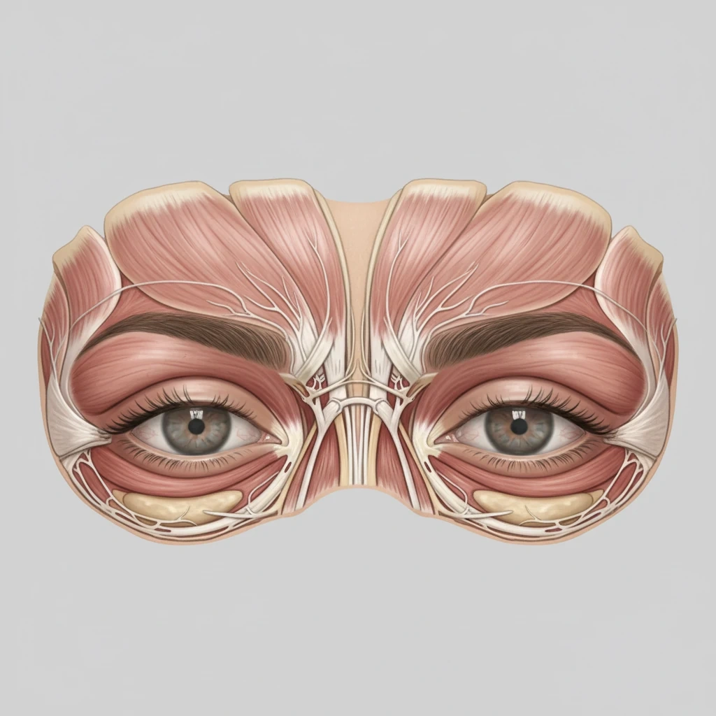 آناتومی ابرو و نواحی مؤثر در لیفت ابرو