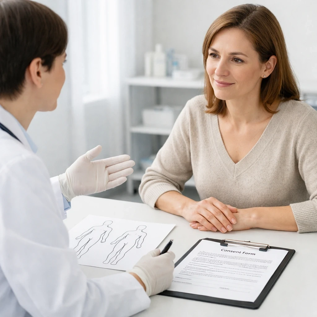 مشاوره پزشکی برای تشخیص کاندید نامناسب لیپوماتیک