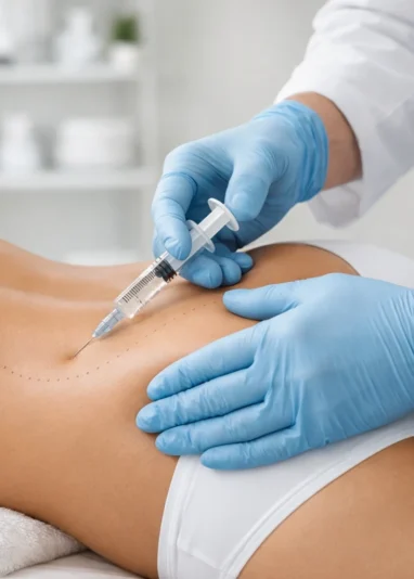 تزریق فیلر بادی برای حجم‌دهی و فرم‌دهی بدن بدون جراحی