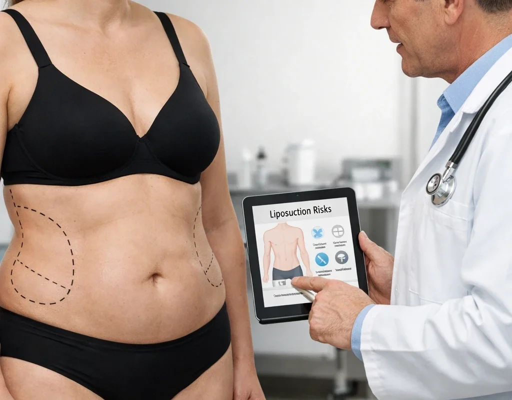 عوارض لیپوماتیک شکم و پهلو | بررسی علمی، واقع‌گرایانه و قابل پیشگیری