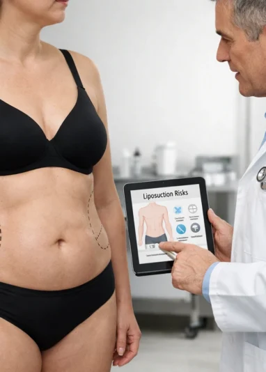 عوارض لیپوماتیک شکم و پهلو – تحلیل علمی خطرات و مراقبت‌های بعد عمل